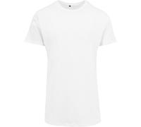 Build Your Brand Langes Herren T-Shirt - Weiß | M