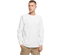 Build Your Brand Longsleeve Tee with cuffrib Weiß White XXL
