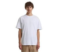 Build Your Brand Men's BY308-Cotton Loose Tee T-Shirt, White, L
