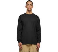 BY150 Build Your Brand Bio Langarmshirt mit Bündchen Black M