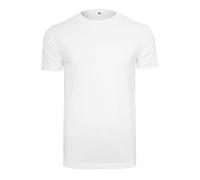 BUILD YOUR BRAND ORGANIC T-SHIRT ROUND NECK 5XL WHITE