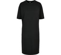 BY181 Build Your Brand Damen T-Shirt-Kleid aus Bio-Baumwolle mit Seitenschlitz Black XL