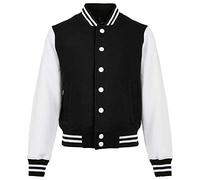 BY187 Build Your Brand Kinder College-Jacke Bio-Baumwolle Black 146/152