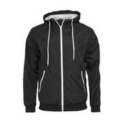 BUILD YOUR BRAND WINDRUNNER XL Black/White