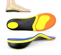 Bukihome Schuheinlagen Orthopädische für Metatarsalgie - Einlagen schuhe mit Fußgewölbestütze für Plattfüße mit dicker Polsterung und dreilagiger Stoßdämpfung zur Linderung von Plantarfasziitis
