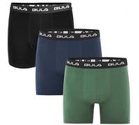 Bula Men's Frame 3pk Boxers Ivy/Black/Navy S