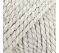 Bulky Yarn of Alpaka and Wool Mix Drops Andes, 65% Wolle und 35% Alpaka, 9,7 m 9020 Light Grey (Mix)