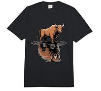 Bull Bear Reflection Börsenhändler Comfort Colors Adult Heavyweight T-Shirt