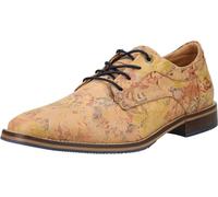 Bullboxer Halbschuhe Leder Beige/Rot - 41