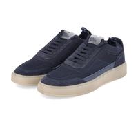 Bullboxer Low Sneaker - Gr. 43 - Blau - Leder & Textil