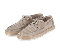 BULLBOXER 7NO0321801 3400 B Herren Mokassins/Bootsschuhe Leder & Textil in beige - Gr. 44