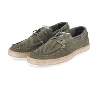 Bullboxer Bootsschuhe - Gr. 42 - Grün - Leder & Textil