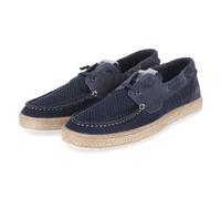 Bullboxer Bootsschuhe - Gr. 46 - Blau - Leder & Textil