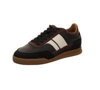 Sneaker BULLBOXER "Bullboxer Sneaker Leder", Herren, Gr. 42, braun, weiß, Leder, Schuhe (94392247-42) braun, weiß