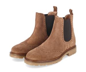Bullboxer Chelsea Boots - Gr. 40 - Beige - Leder