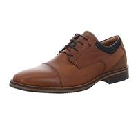 Bullboxer Derbies Leder Absatz niedrig, braun, 42 EU