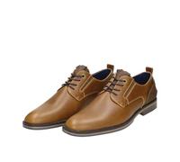 BULLBOXER Dress Casual Shoes, Freizeitschuhe, Businessschuhe, Herrenmode, Schuhe für Männer in Farbe Cognac 45