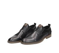 BULLBOXER Dress Casual Shoes, Freizeitschuhe, Businessschuhe, Herrenmode, Schuhe für Männer mit Toecap in Farbe Schwarz 41