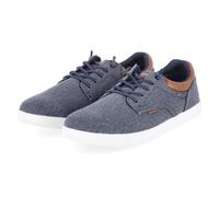 Sneaker BULLBOXER "Bullboxer Sneaker Lederimitat/Textil", Herren, Gr. 42, navy, Lederimitat, Textil, Schuhe Sneaker (44014969-42) navy