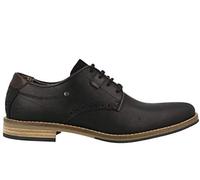 BULLBOXER Herren Businessschuhe, Männer Schnürhalbschuhe,klassisch,elegant,maennlich,men,man,schnürschuhe,schnürer,Schwarz (Black),45 EU / 10.5 UK