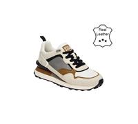Bullboxer Leder-Sneakers in Creme - Größe 44 | Herrensneakers