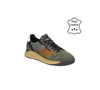 Bullboxer Leder-Sneakers in Khaki - Größe 42 | Herrensneakers