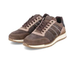 Bullboxer Low Sneaker Braun - Gr. 41 - Textil und Synthetik