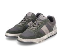 Bullboxer Low Sneaker - Gr. 41 - Grün - Leder & Textil