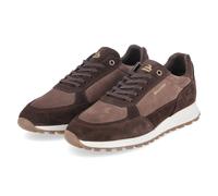 Bullboxer Low Sneaker - Gr. 42 - Braun - Leder