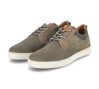 Bullboxer Low Sneaker - Gr. 42 - Grün - Leder & Textil
