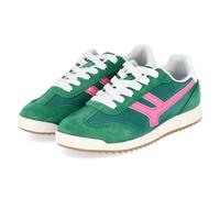 Bullboxer Low Sneaker - Gr. 42 - Grün - Synthetik, Leder & Textil