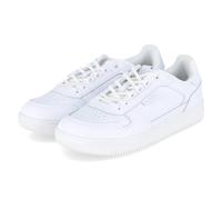 Bullboxer Low Sneaker - Gr. 43 - Weiß - Leder und Synthetik