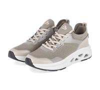 Bullboxer Low Sneaker - Gr. 45 - Taupe - Textil & Synthetik