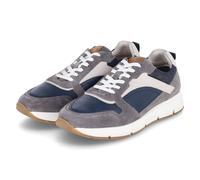 Bullboxer Low Sneaker Grau - Gr. 42 - Leder und Textil