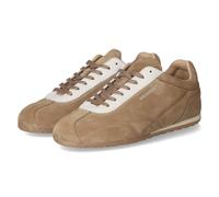 Bullboxer Low Sneaker Taupe - Gr. 37 - Leder und Textil