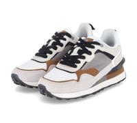 Bullboxer Low Sneaker Weiß - Gr. 45 - Textil
