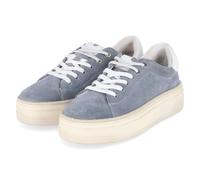 Bullboxer Plateau-Sneaker - Gr. 41 - Blau - Leder