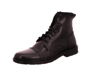Bullboxer Schnürstiefeletten für Herren, schwarz, Größe 46 EU