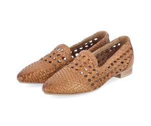 Bullboxer Slipper Braun - Gr. 42 - Echt Leder