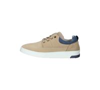 Sneaker BULLBOXER "Bullboxer Sneaker Leder", Herren, Gr. 44, beige (hellbeige), Leder, casual, Schuhe (84793103-44) hellbeige