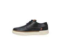 BULLBOXER Herren Halbschuhe Dunkelblau Leder Handcrafted, Größe:42, Farbauswahl:weiß 3