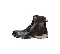Bullboxer Stiefelette Leder/Textil Dunkelbraun Warmfutter - 45