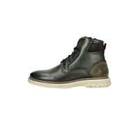 Schnürstiefelette BULLBOXER "Bullboxer Stiefelette Leder/Textil", Damen, Gr. 43, grün, Leder, Textil, Schuhe (32150736-43) grün