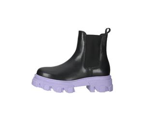 Bullboxer Stiefelette Leder Violett/Schwarz - 41