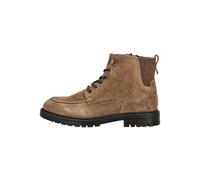 Schnürstiefelette BULLBOXER "Bullboxer Stiefelette Veloursleder", Damen, Gr. 44, mittelbraun, Veloursleder, Schuhe Schnürstiefelette (81218027-44) mittelbraun