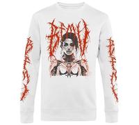 Bullet For My Valentine Robotic Woman Langarmshirt weiß in L