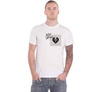 Bullet For My Valentine T Shirt Album Cropped Band Logo offiziell Herren Weiß