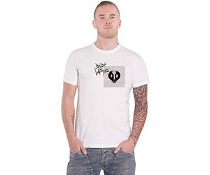 Bullet For My Valentine T Shirt Album Cropped Band Logo offiziell Herren Weiß