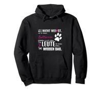 Bullterrier Fashion Violett Damen Pullover Hoodie