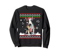 Bullterrier Weihnachtspullover lustiger Hund Xmas Sweatshirt